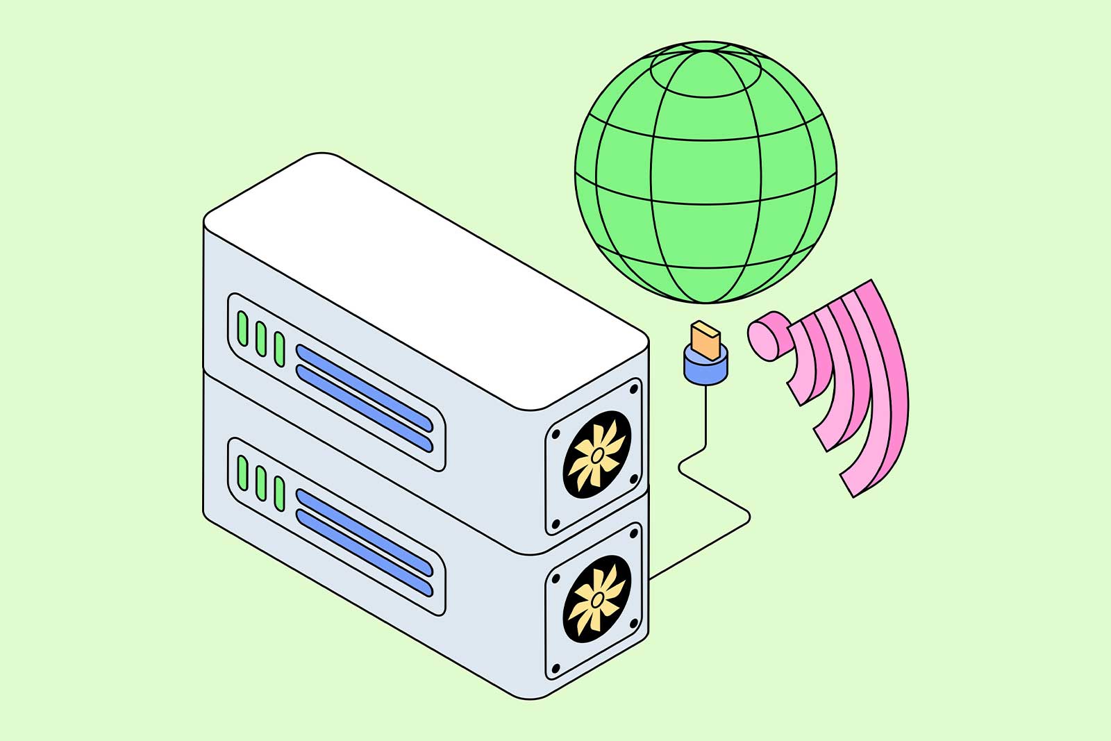 Symbolbild für Datenoptimierung Hosting