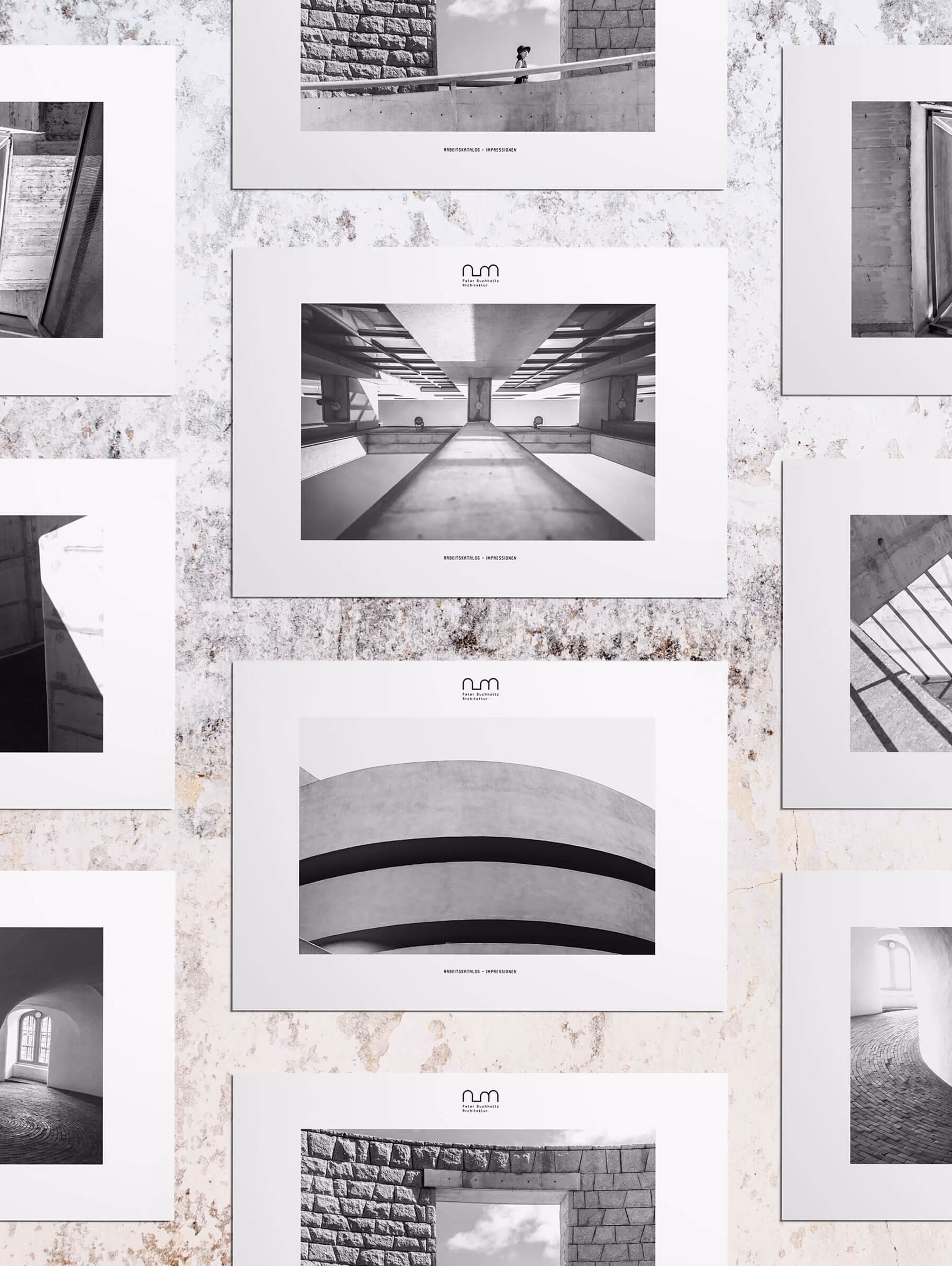 Fotografie und Printlayout für den Markenauftritt von Buchholtz Architektur
