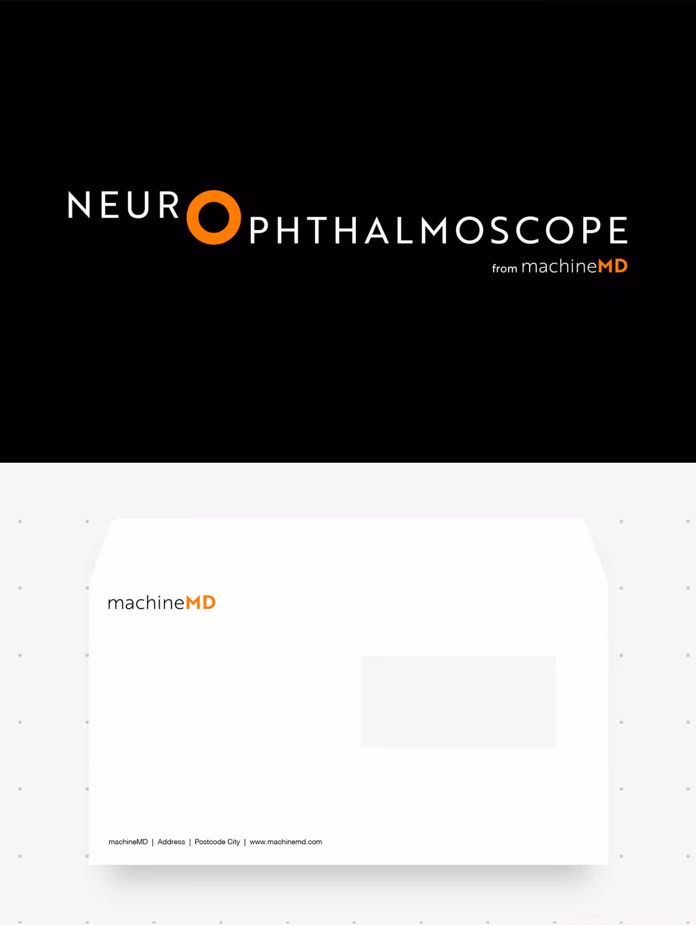 Branding für den Neuro-Ophthalmoscope von machineMD