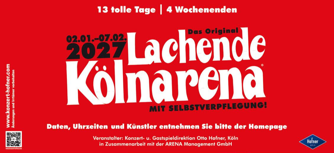 Lachende Kölnarena 2027