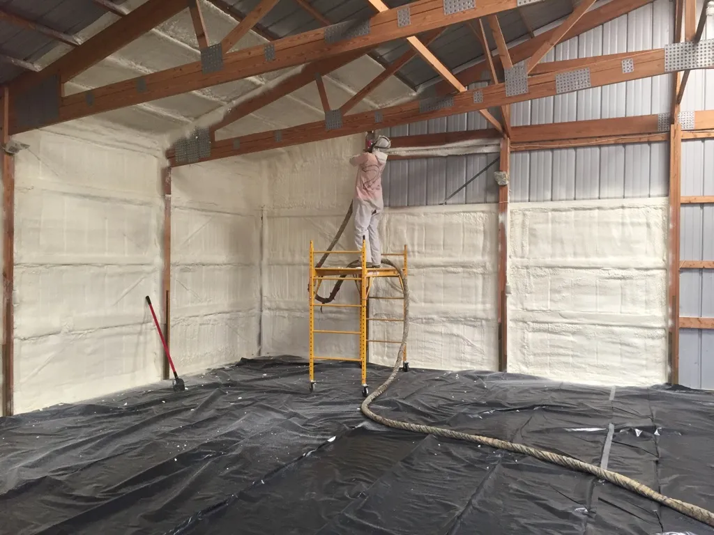 Metal Buildings & Spray Foam Insulation