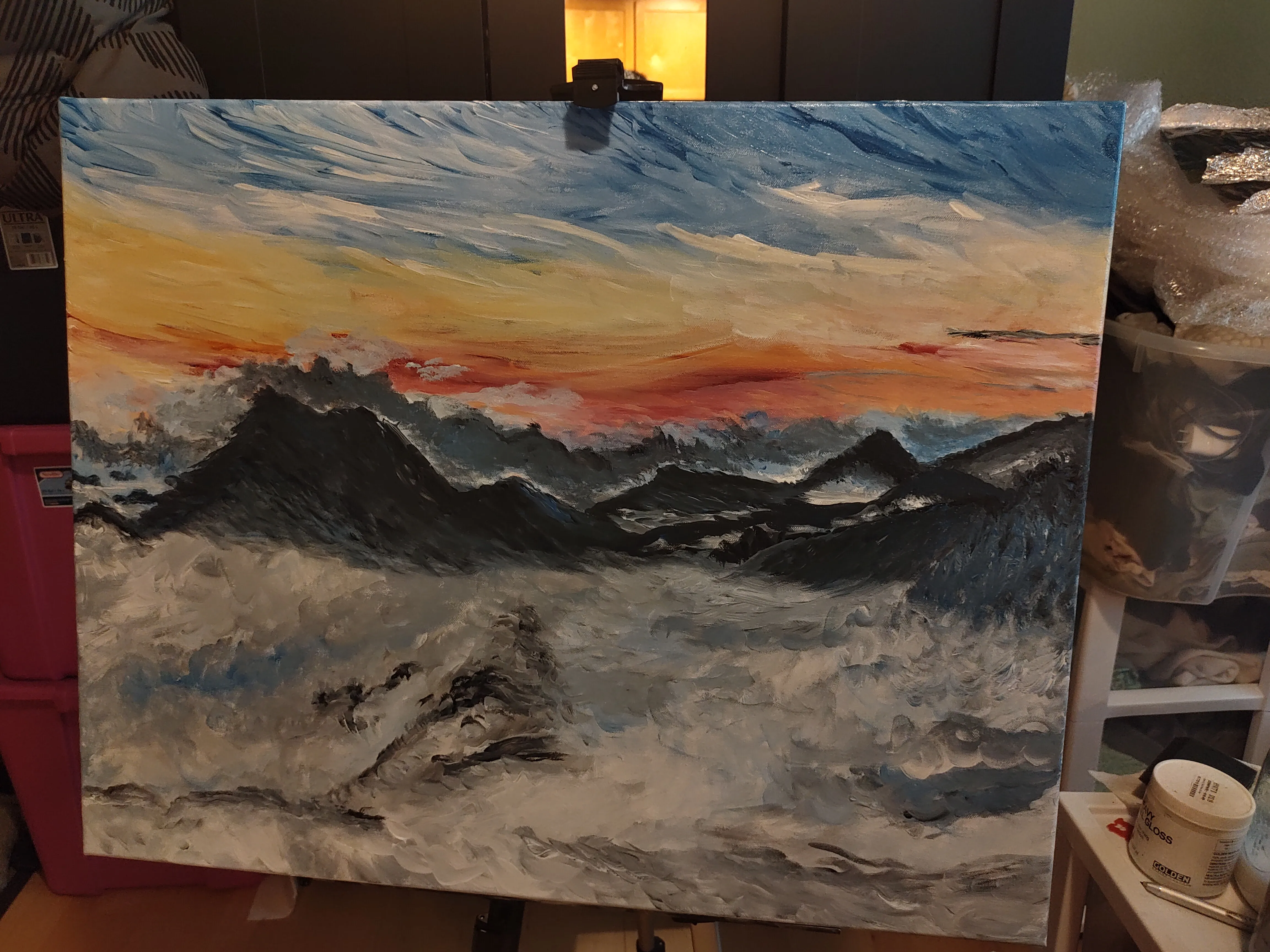 Mountainous Streek progress 7