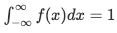 probability density function