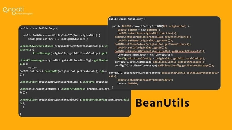 BeanUtils.copyProperties : Less Code, More Results | Engati