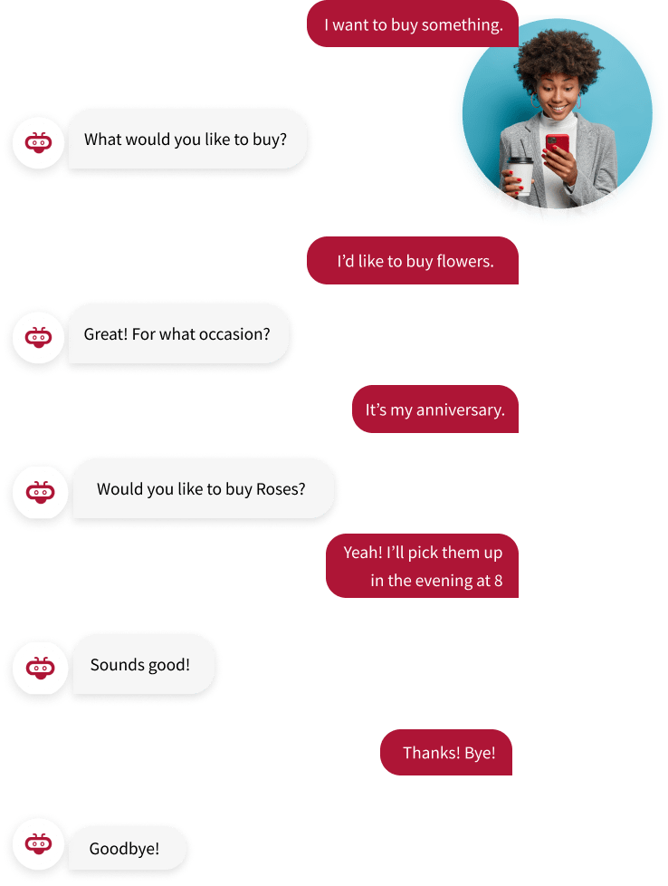 intent and entity chatbot conversation 