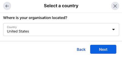 Select-a-country-option