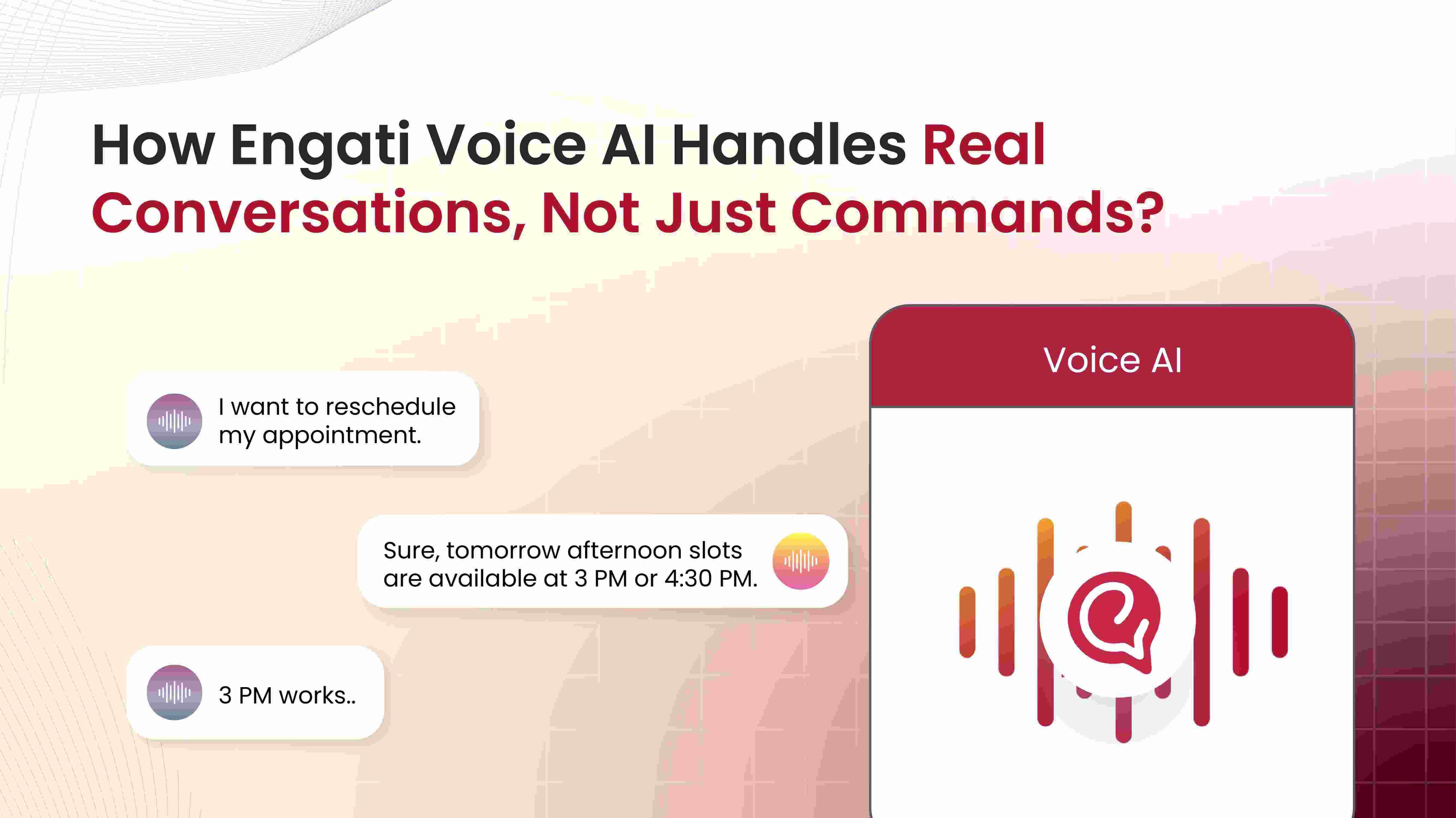 Engati Voice AI enabling real conversational experiences through advanced natural language understanding and AI-driven dialogue
