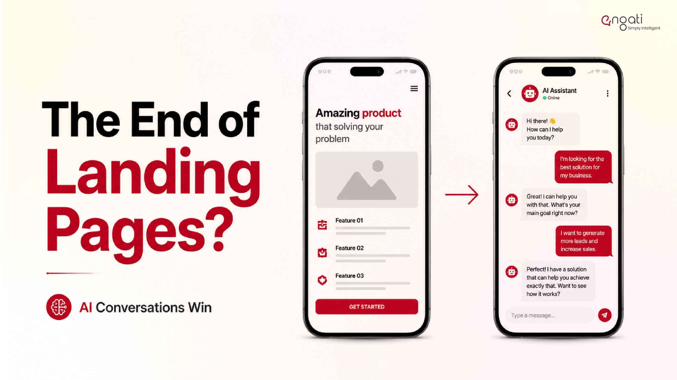 Discover how AI conversations, RCS messaging, and conversational marketing are replacing traditional landing pages to create faster, smarter, and more personalized mobile customer journeys.