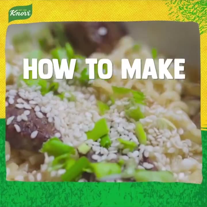 Knorr stir-fried noodles recipe