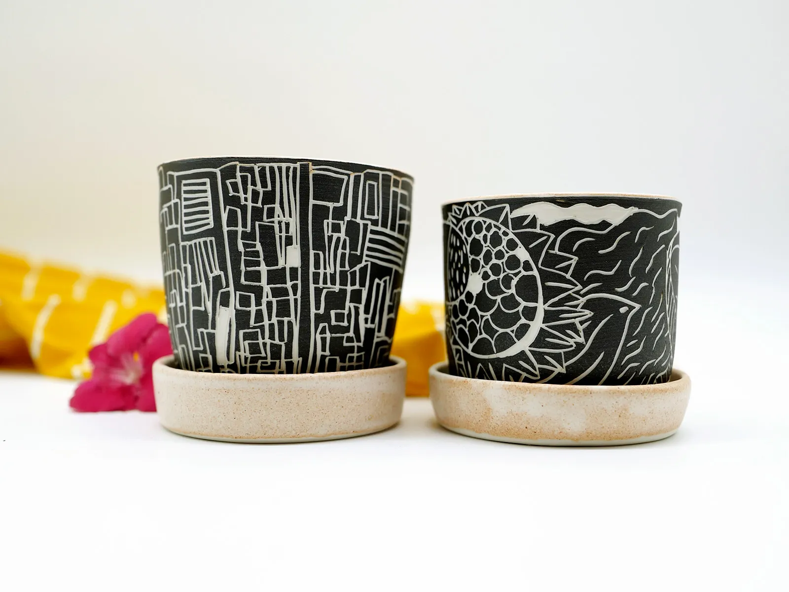 Pot de fleur Édéna & Ville