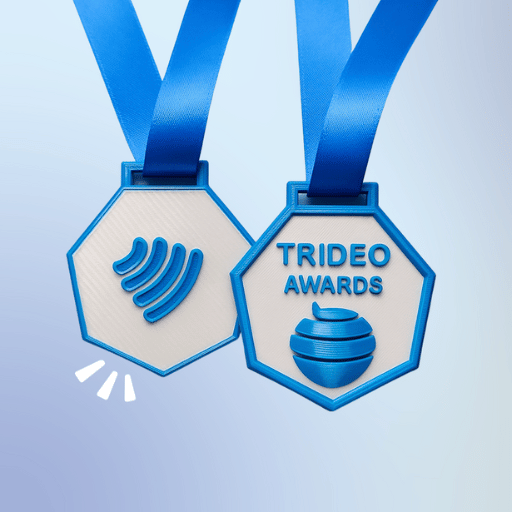 3D printed medal
