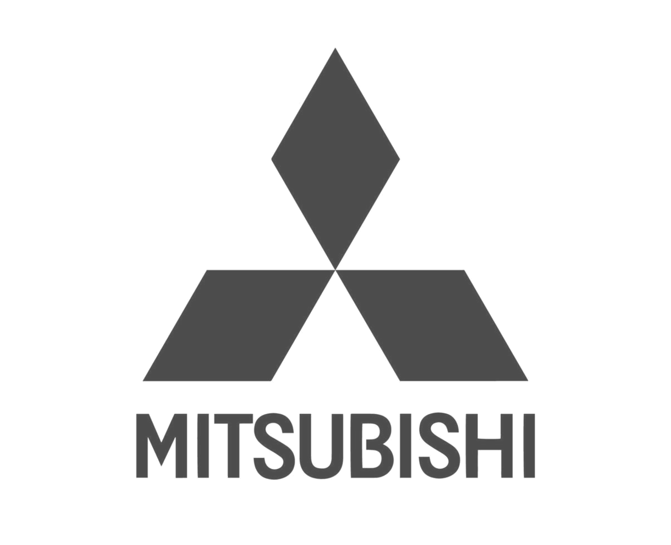 Logo de la empresa Mitsubishi (Cliente y Colaborador TRIDEO)