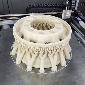 Impresión 3D de llanta en tamaño real para prototipado