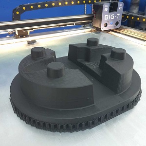 Prototipo gigante de piezas de fundición