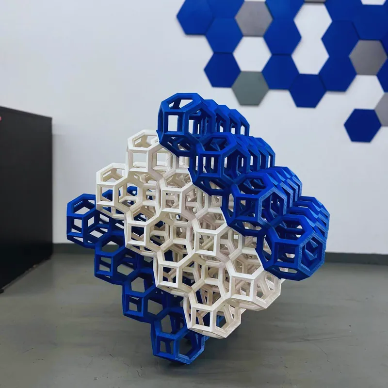 Cubo mágico decorativo impreso en 3D