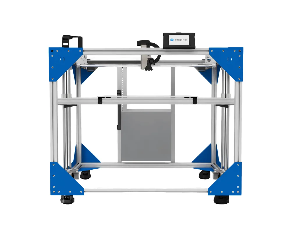 Impresora 3D industrial T-600 TRIDEO gran volumen 600×600×600 mm con extrusor DyzeXtruder Pro