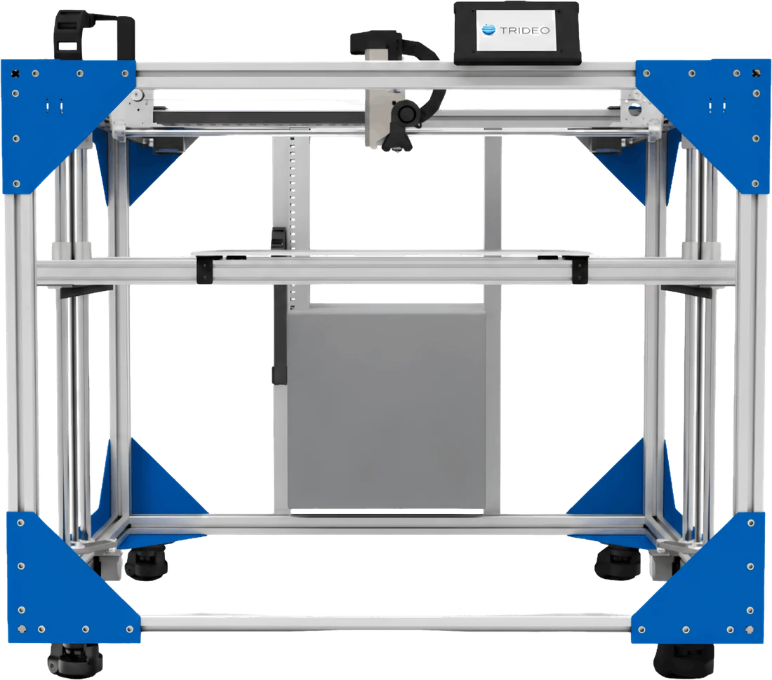 Impresora 3D industrial T-600 TRIDEO gran volumen 600×600×600 mm con extrusor DyzeXtruder Pro