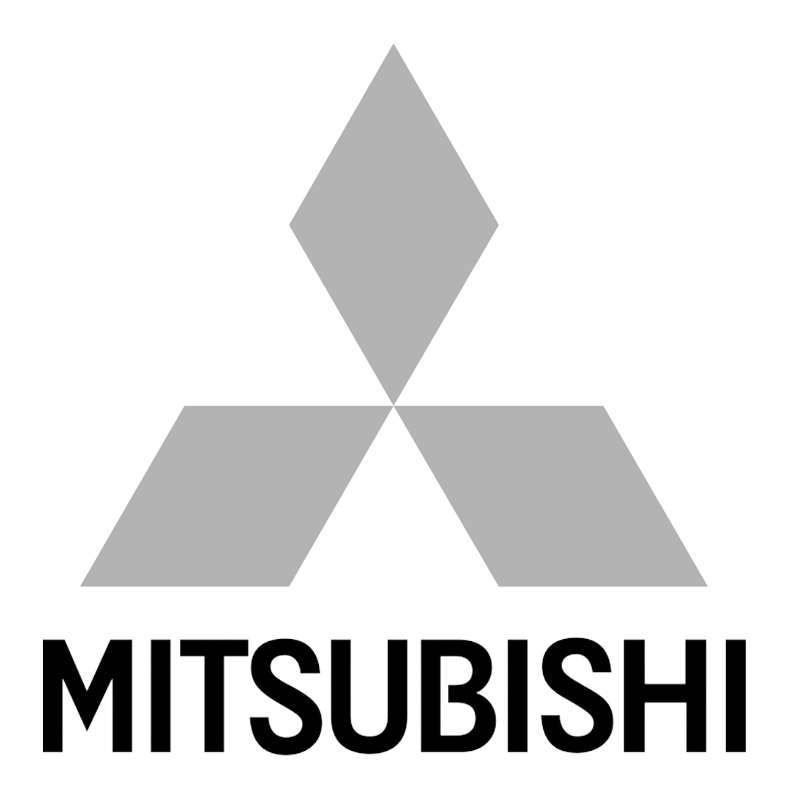 Logo de Mitsubishi, cliente de impresión 3D de Trideo en Brasil