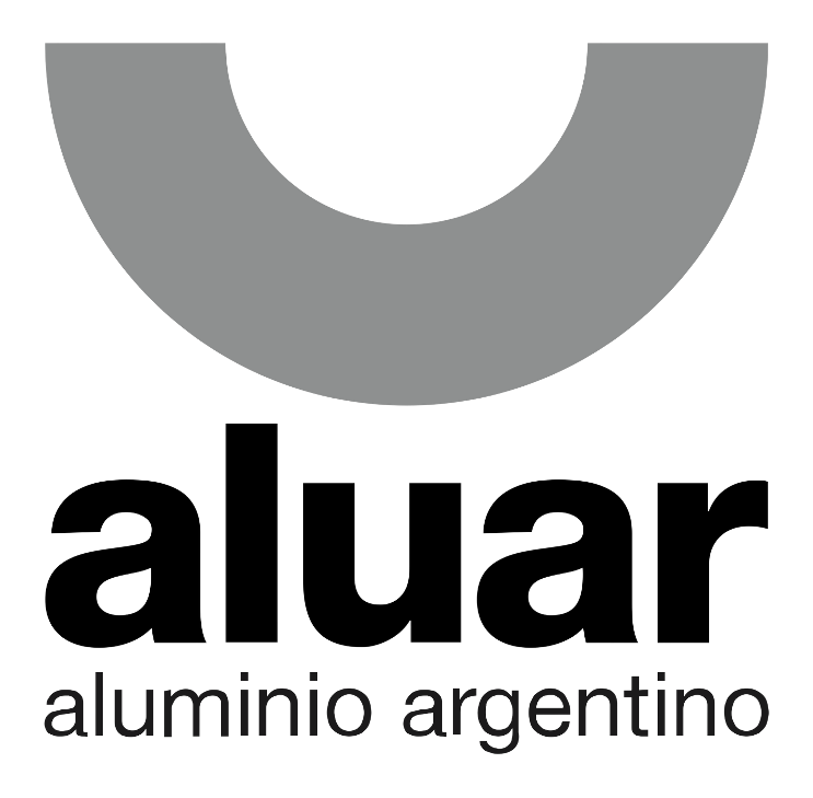 Logo de Aluar, cliente de impresión 3D de Trideo en Argentina