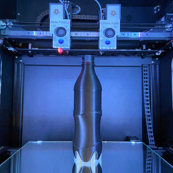 Technical part produced using the Dual T 3D printer