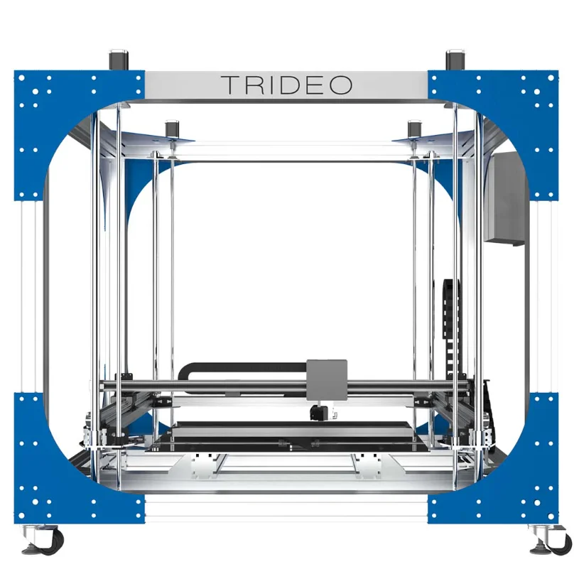 Impresora 3D gran volumen BIG T TRIDEO con 1 metro cúbico de área de impresión