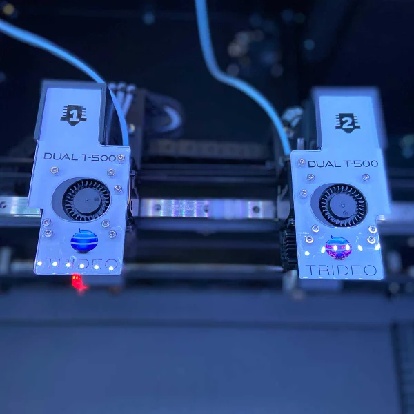 DyzEND-X extruder for the Dual T 3D printer with IDEX technology
