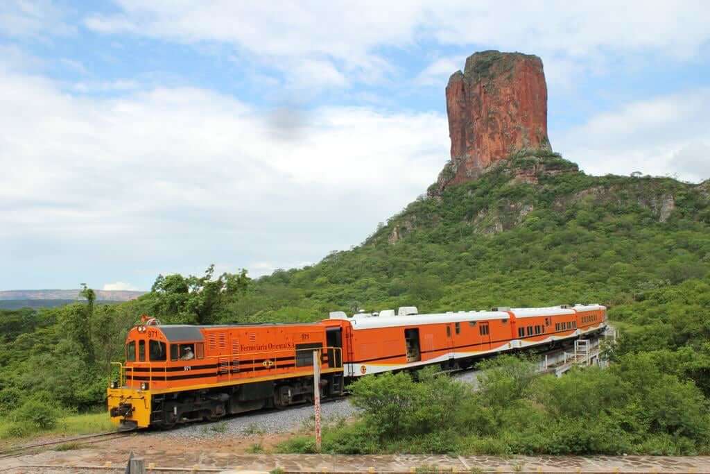 Expreso Oriental in Chochis, Chiquitania, Bolivia
