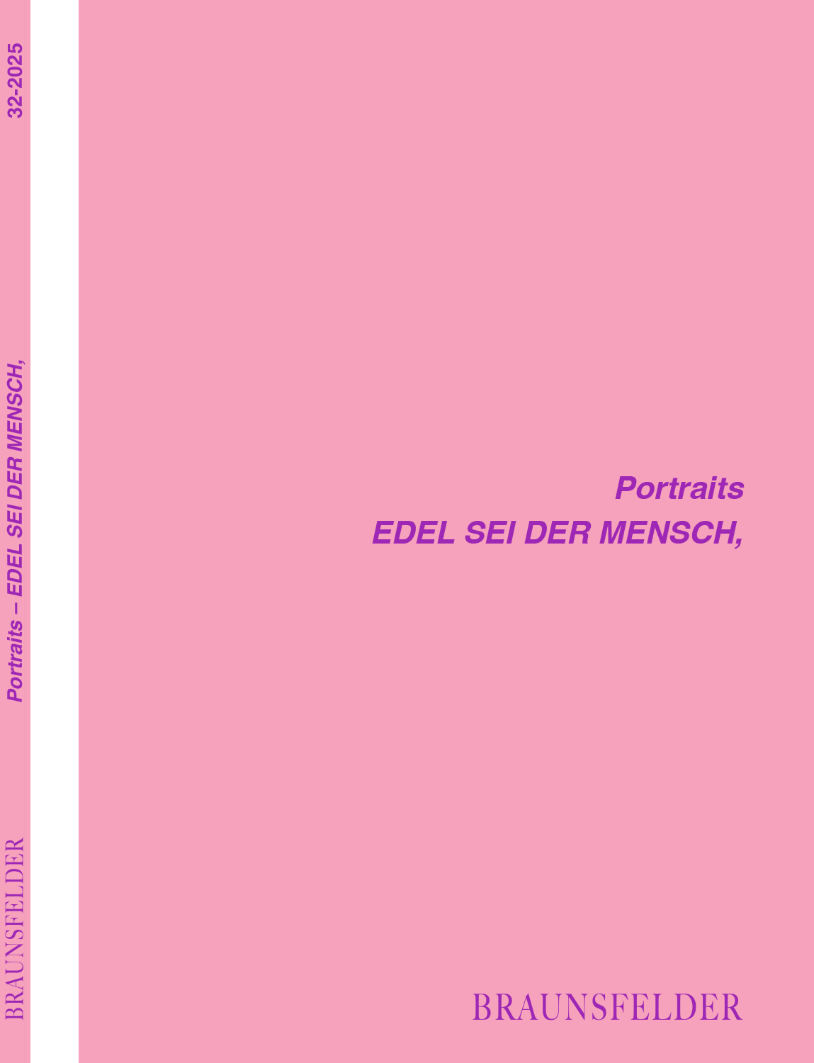 Catalogue: Portraits