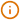 Information icon with letter i inside a circle.