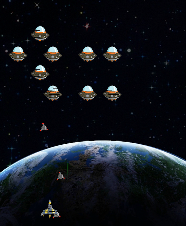 Space Battle game play