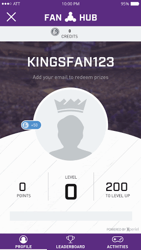 Adding a profile picture to the Fan Hub