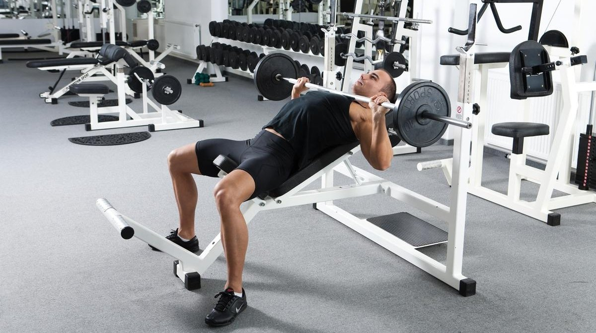 incline barbell bench press