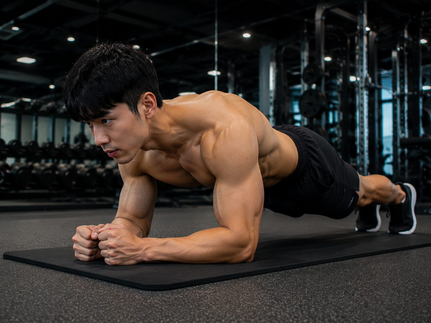 ท่า Plank สร้างซิกแพคผู้ชาย