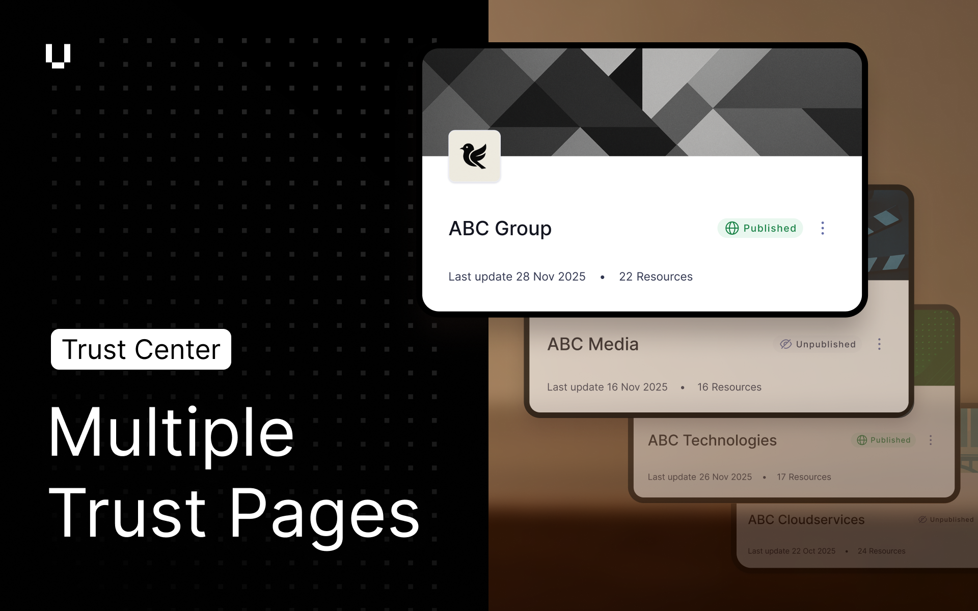 Introducing Multiple Trust Pages per UpGuard account