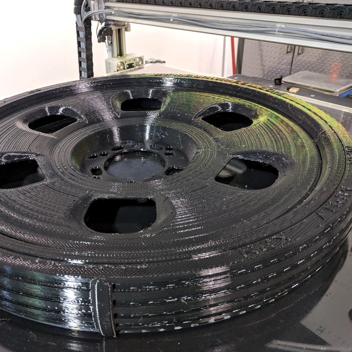 Guniwheel Prototype, actual wheel size