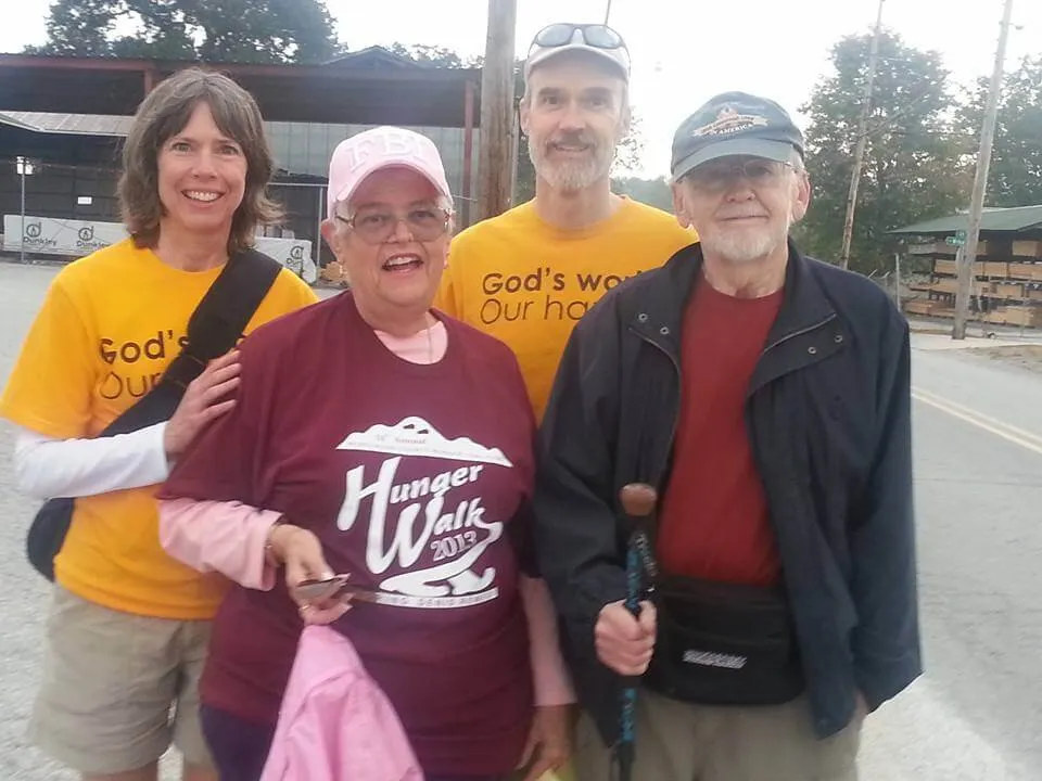 People who fighting hunger at Grace Lutheran Church