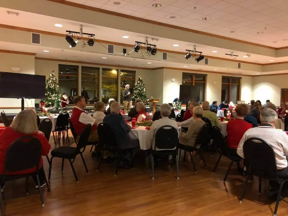 Thrive Clubhouse Christmas Dinner at  Grace Lutheran Church