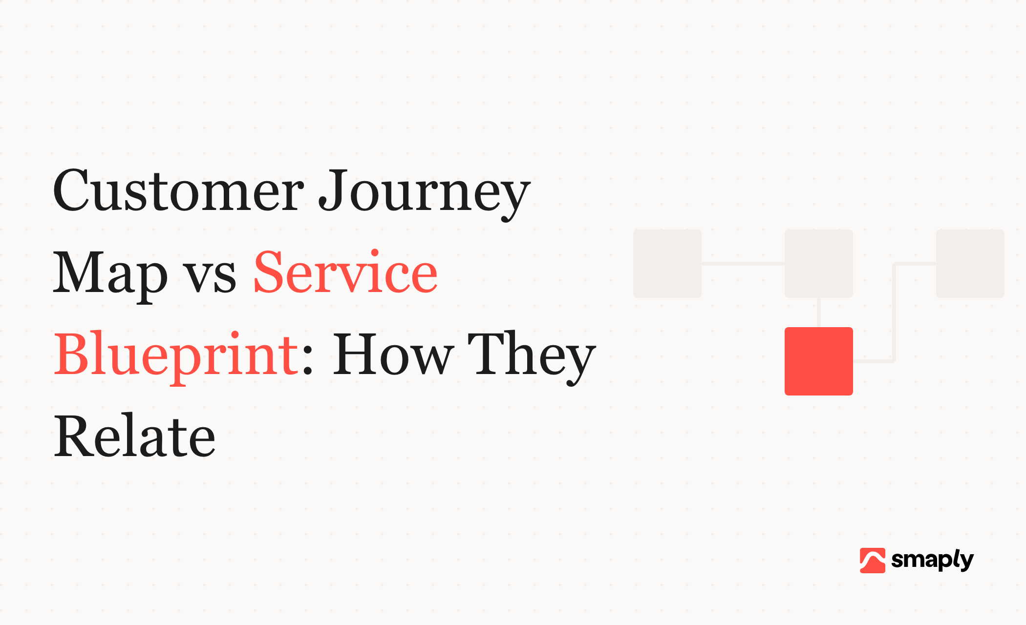 Customer journey map vs service blueprint: how they relate