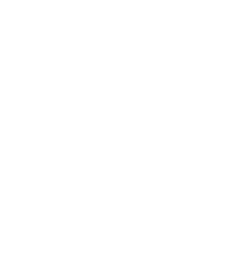 White outlined right-pointing play button icon on transparent background.