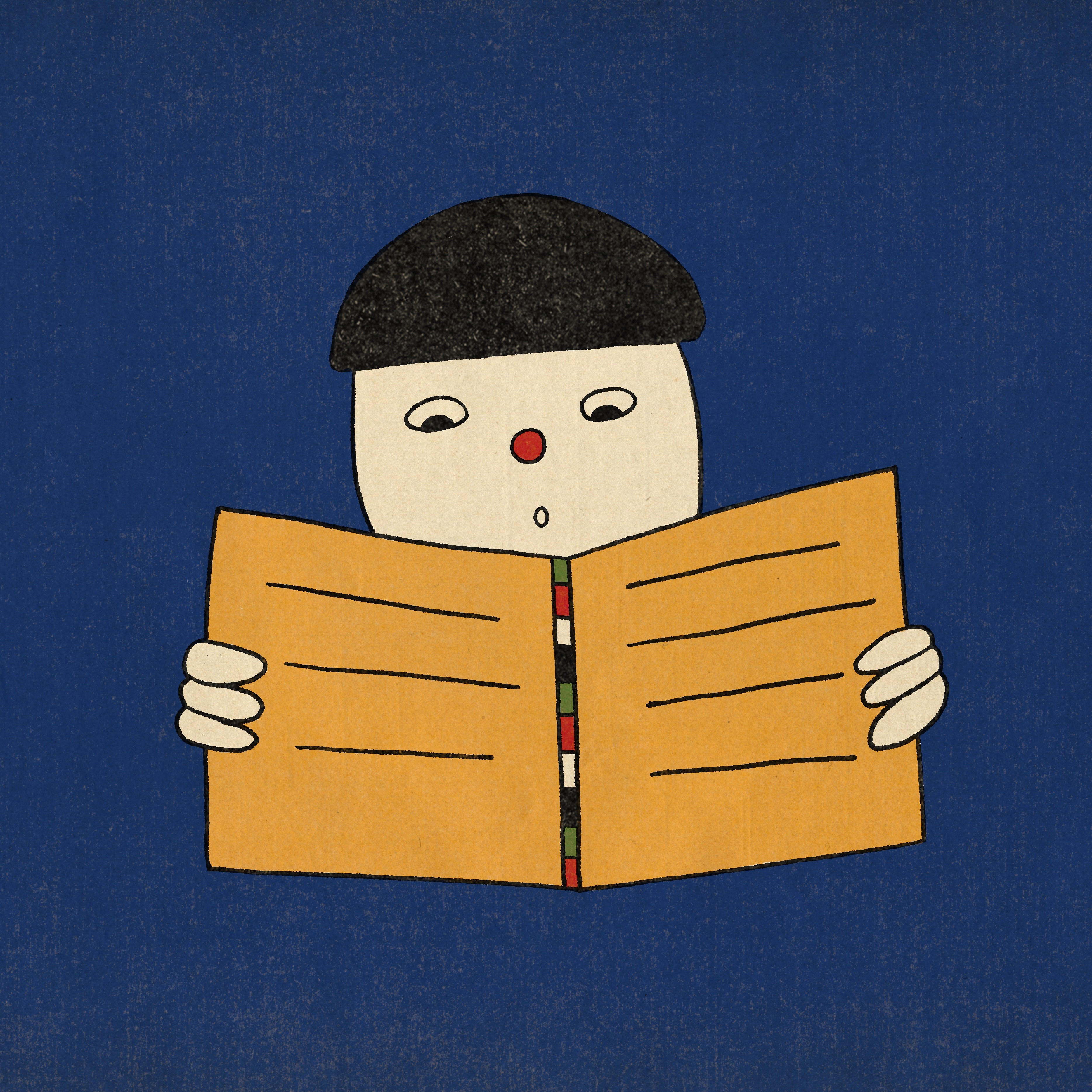 desktop girl reading