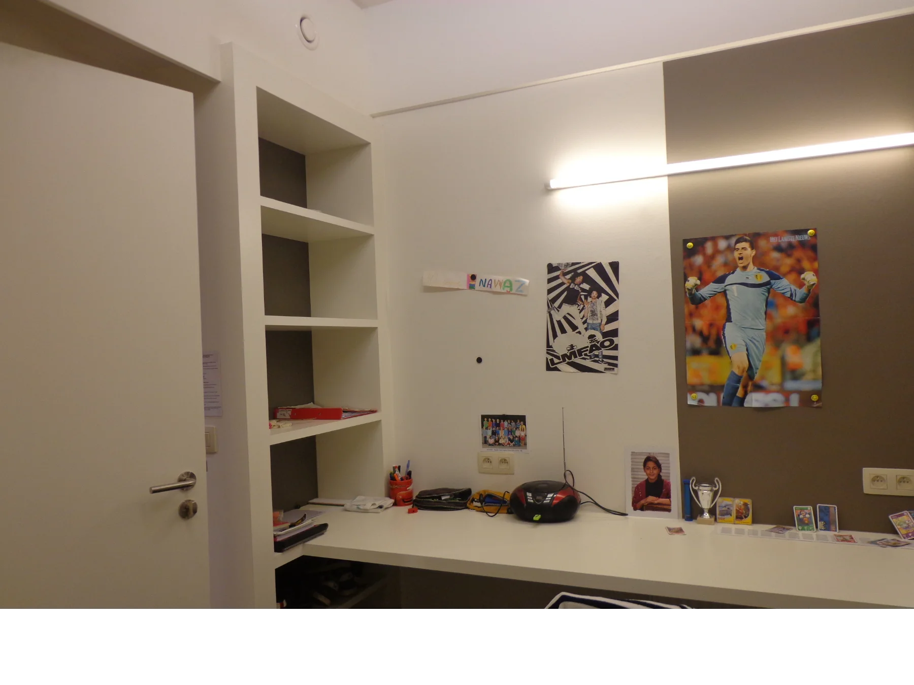 Een kamer op het internaat