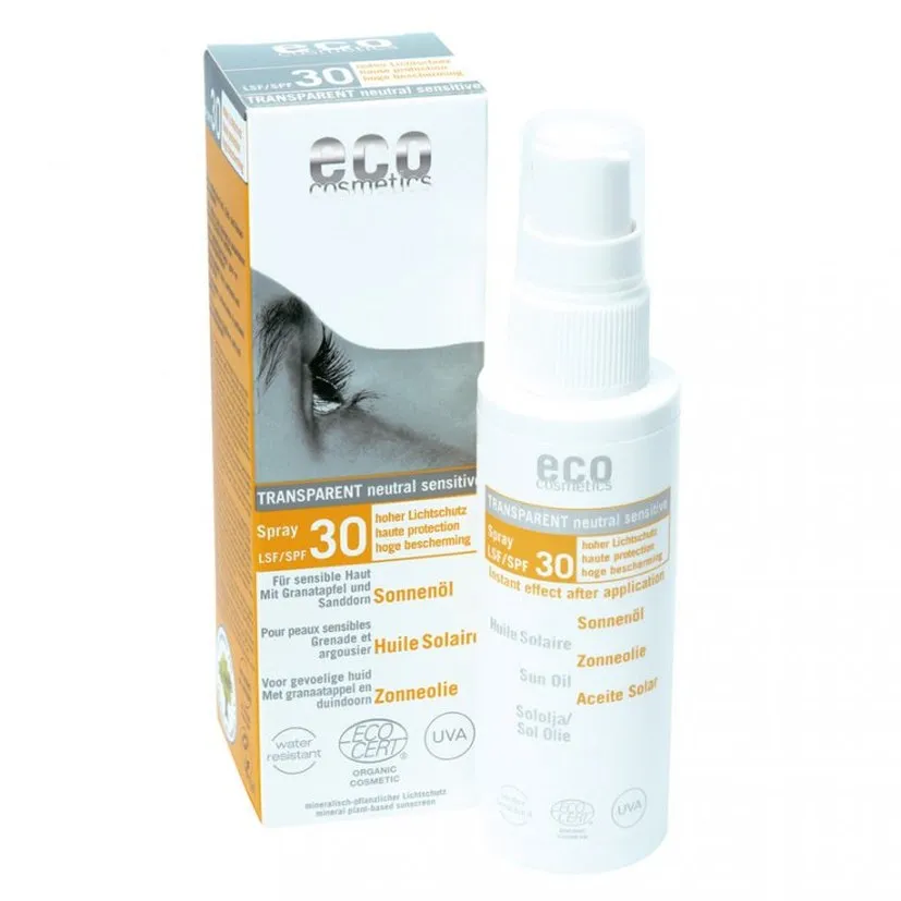 ECO Olje za sončenje SPF30 transparentno 50ml | 3417 | Kozmetika |  EKO Spletna Trgovina Živa