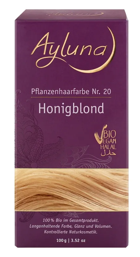 Rastlinska barva za lase AY MEDENO BLOND 100g | 5278 | Kozmetika |  EKO Spletna Trgovina Živa