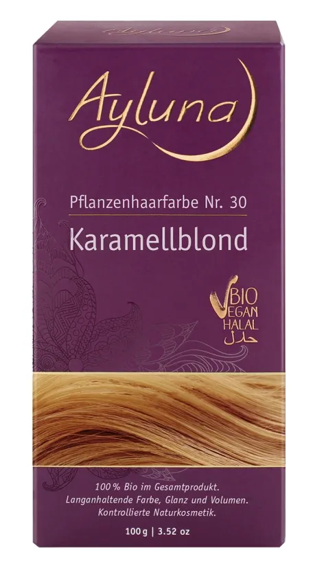 Rastlinska barva za lase AY KARAMEL BLOND 100g | 5280 | Kozmetika |  EKO Spletna Trgovina Živa