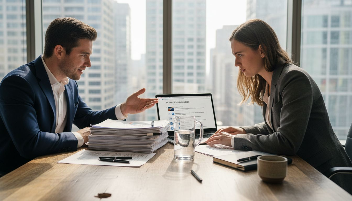 Professionals evaluating certification reputation