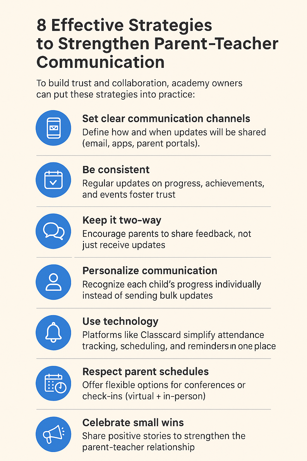 Parent-Teacher Communication Strategies