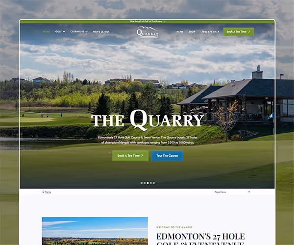 Website Project Graphic - The Quarry