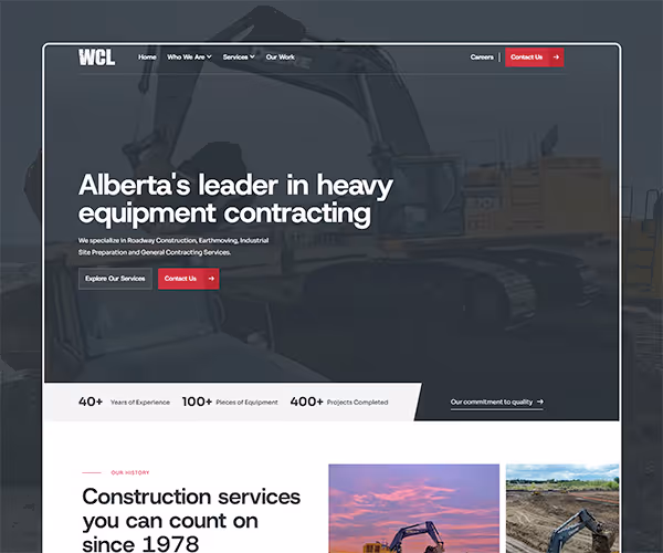 Website Project Graphic - WCL