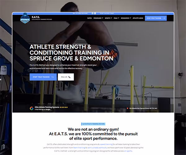 Website Project Graphic - EATS