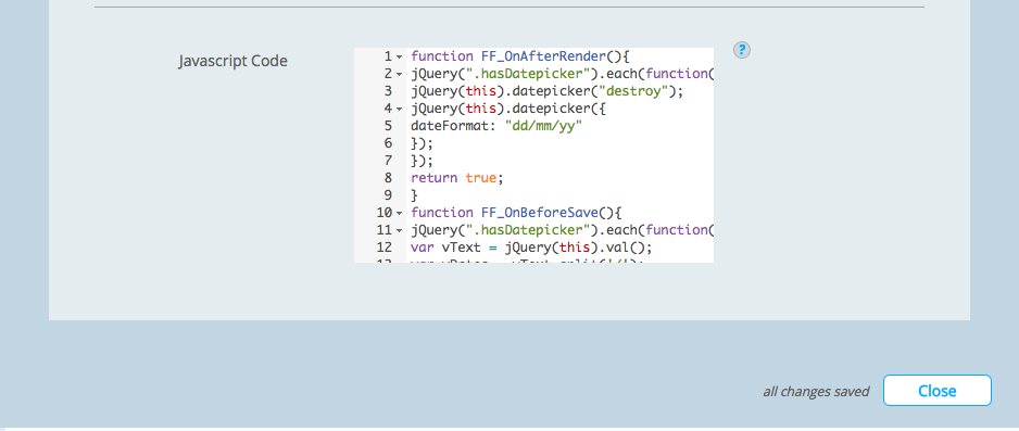 Salesforce Javascript code 